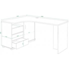 Компьютерный стол СР-140М