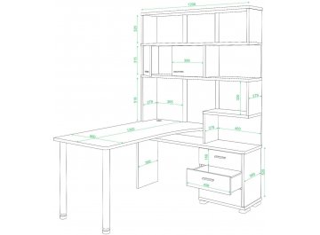 Компьютерный стол СР-420 / 130