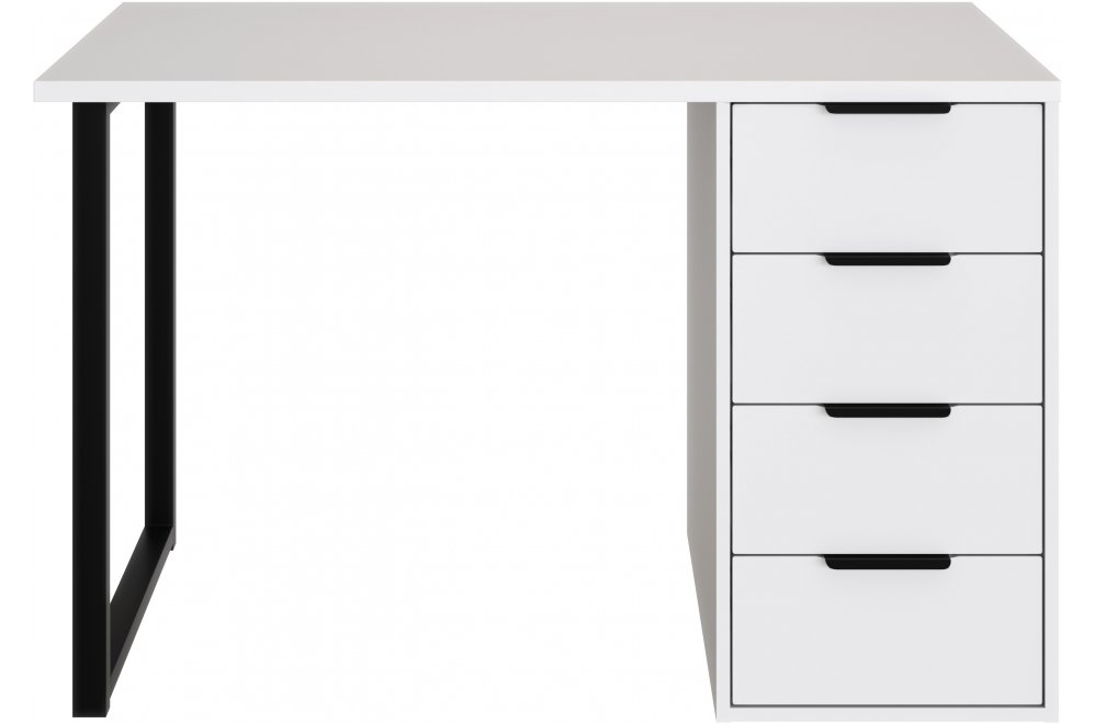 Стол С-400 белый структурный / меренга