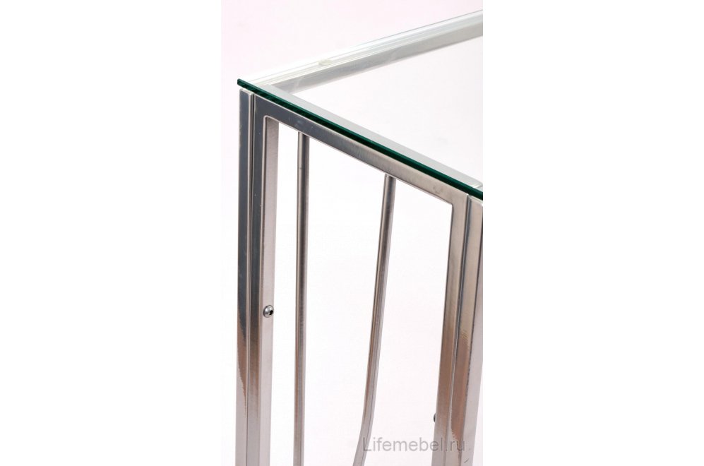 Консольный столик Armada прозрачный / хром