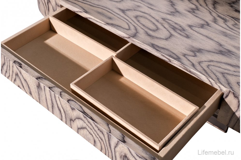 Консольный столик Банч черно-бежевый / бронза