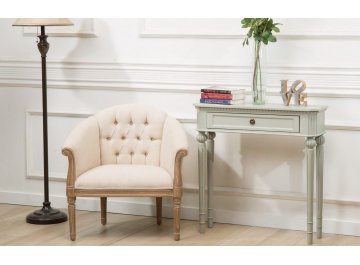 Стол-консоль Элин серый