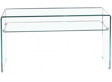 Консольный столик Лейса прозрачный