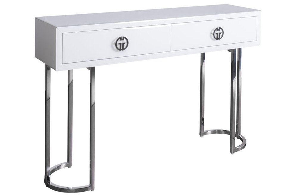 Консольный столик Штайн белый
