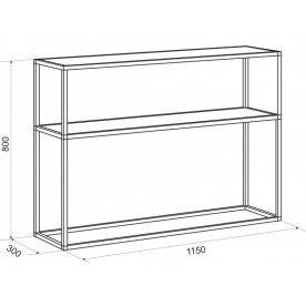 Консольный столик Стойка 7
