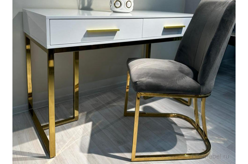 Консольный столик Армада белый / золото