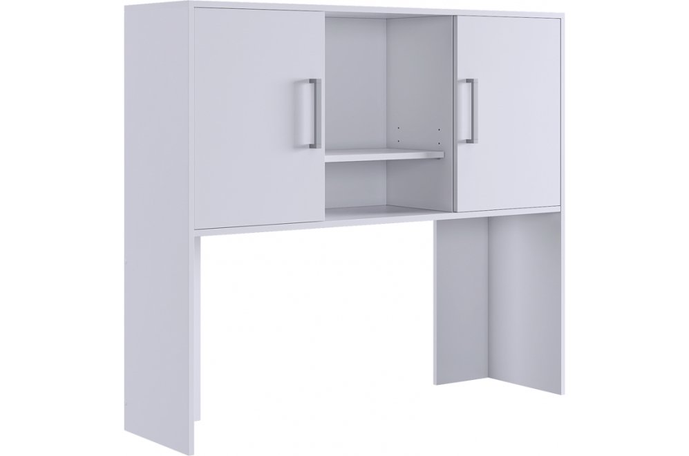 Письменный стол Лайт К4 белый / белый