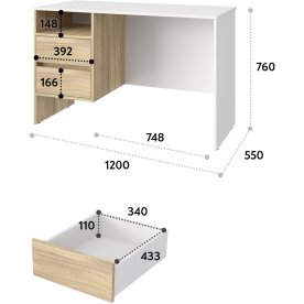 Письменный стол Оскар