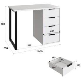 Письменный стол П-100404