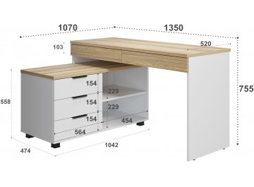 Письменный стол Скайлайт