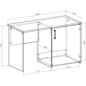Письменный стол Виктория