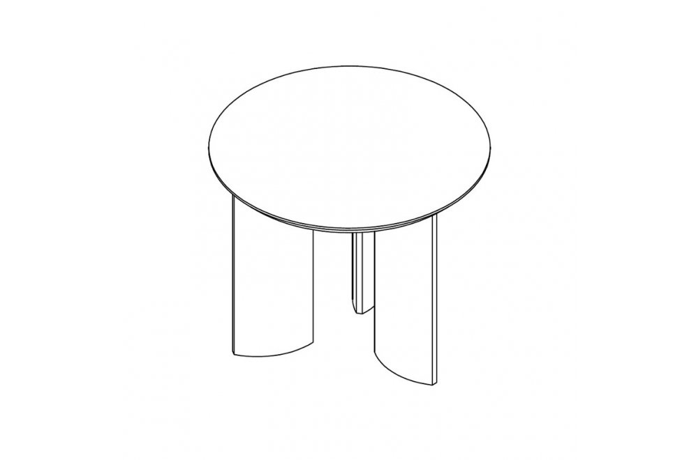 Приставной столик Olimar серо-льняной