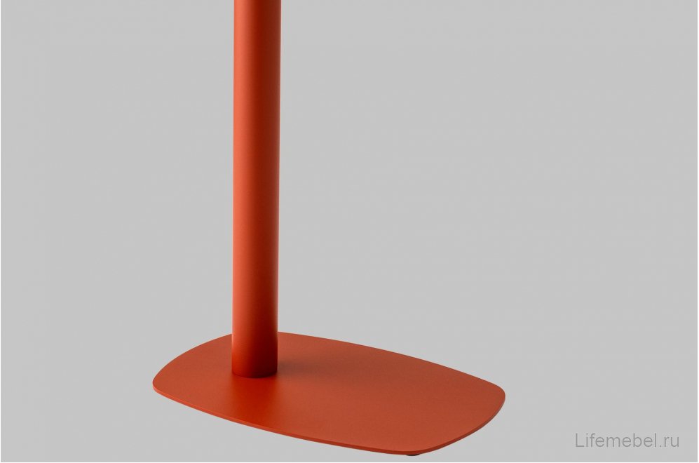 Приставной столик Lanor L металл красный