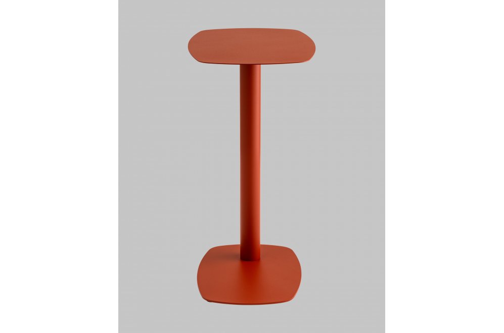 Приставной столик Lanor S металл красный
