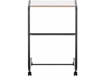 Приставной столик Айро черный / шимо светлый