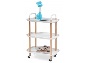 Сервировочный столик Case 56х35х82 white