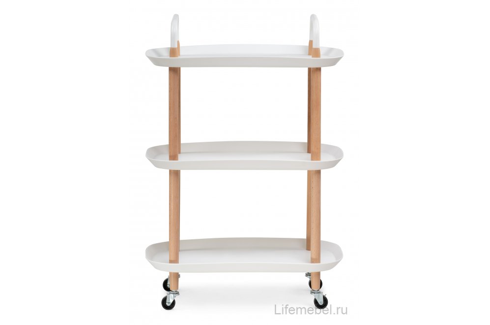 Сервировочный столик Case 56х35х82 white