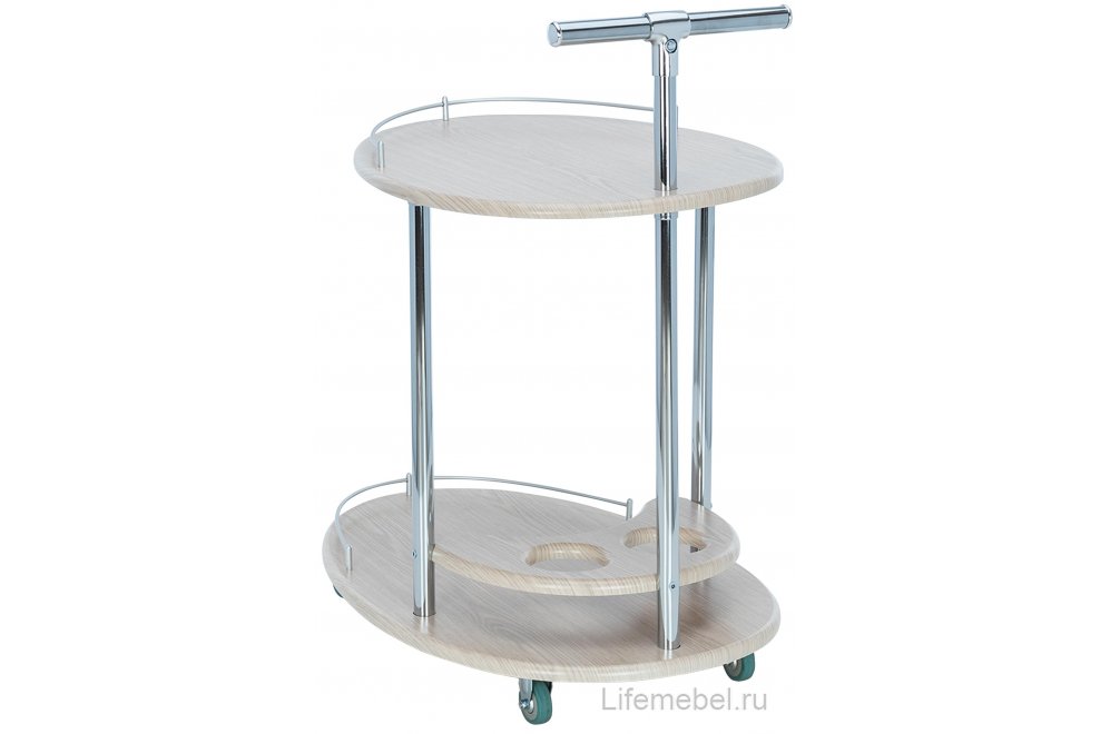 Сервировочный столик Leset Брум дуб белёный