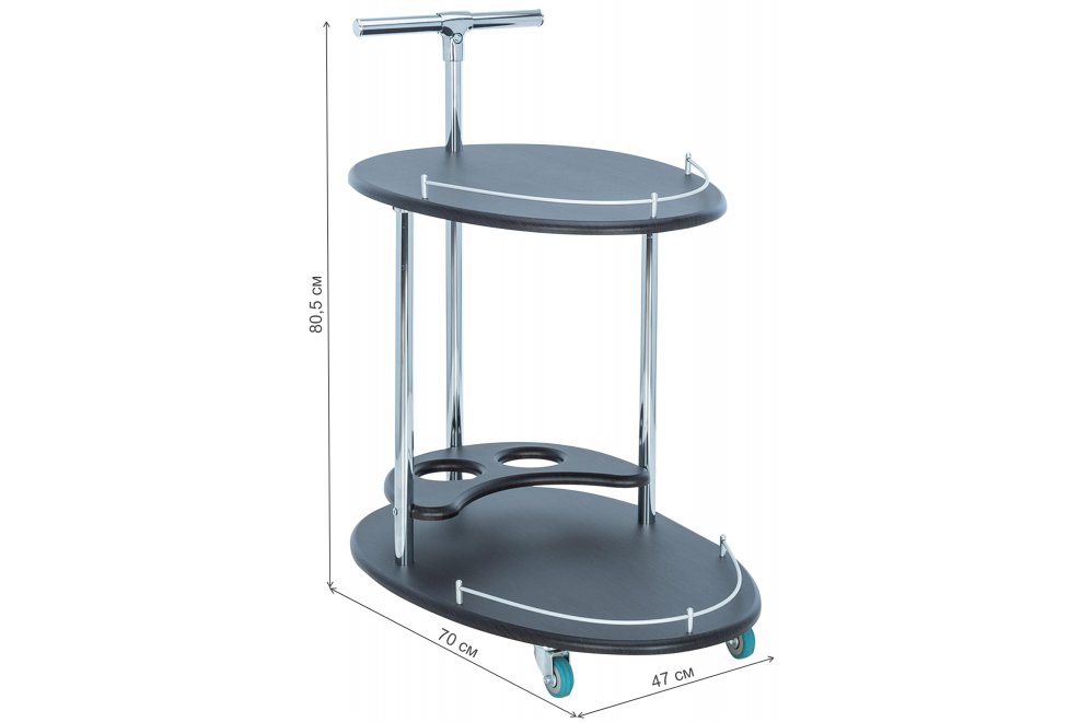 Сервировочный столик Leset Брум венге