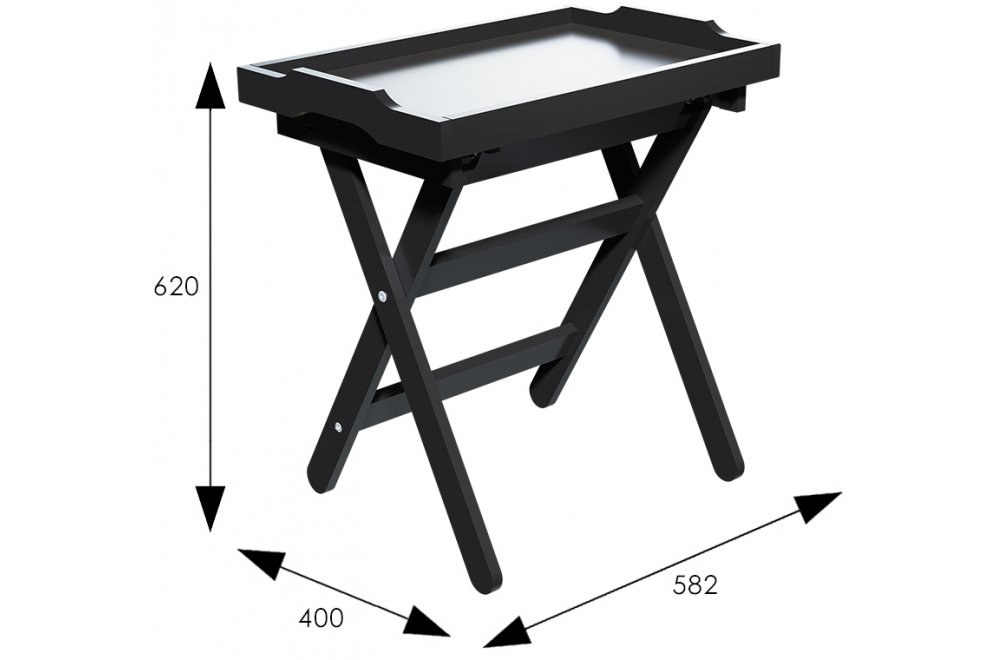 Сервировочный столик Лотос венге