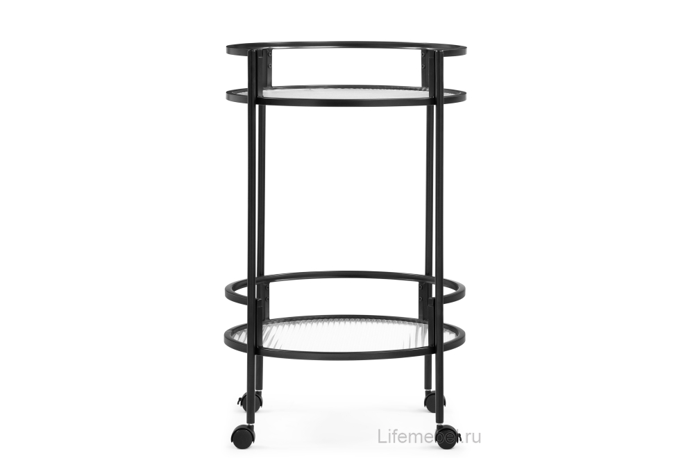 Журнальный столик Kotani 50х79 black / clear