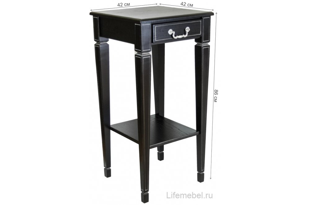 Подставка Васко В 46Н венге / серебро