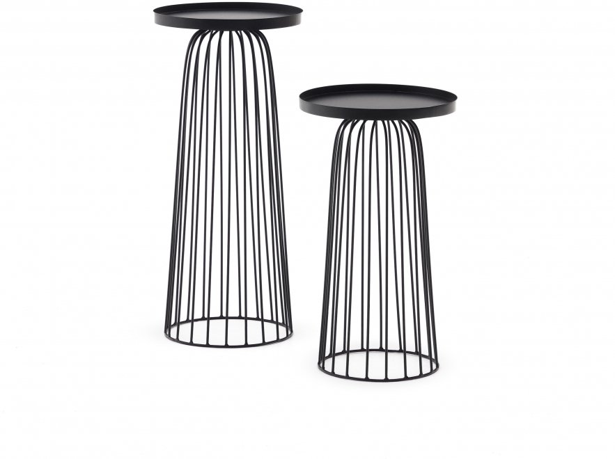 Комплект столиков Dilva черный