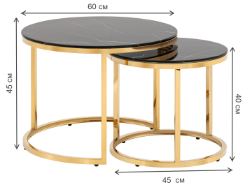 Комплект столиков Гомес