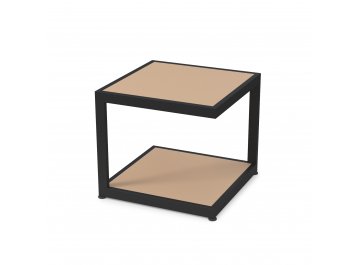 Журнальный столик MEET NEW mokko/черный