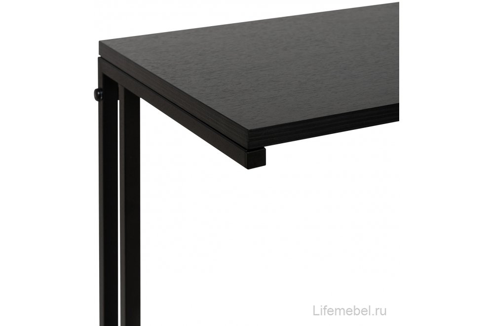 Приставной столик Leset Стилвуд 1 черный