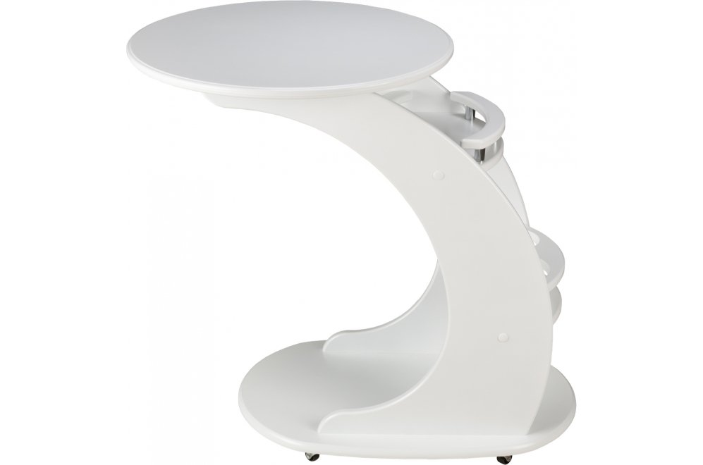 Приставной столик Люкс молочный дуб 