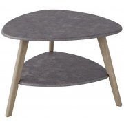 серый бетон / дуб соном