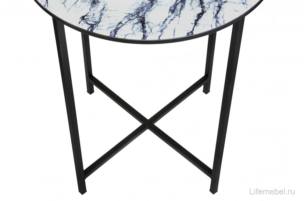 Журнальный столик Волопас белый мрамор