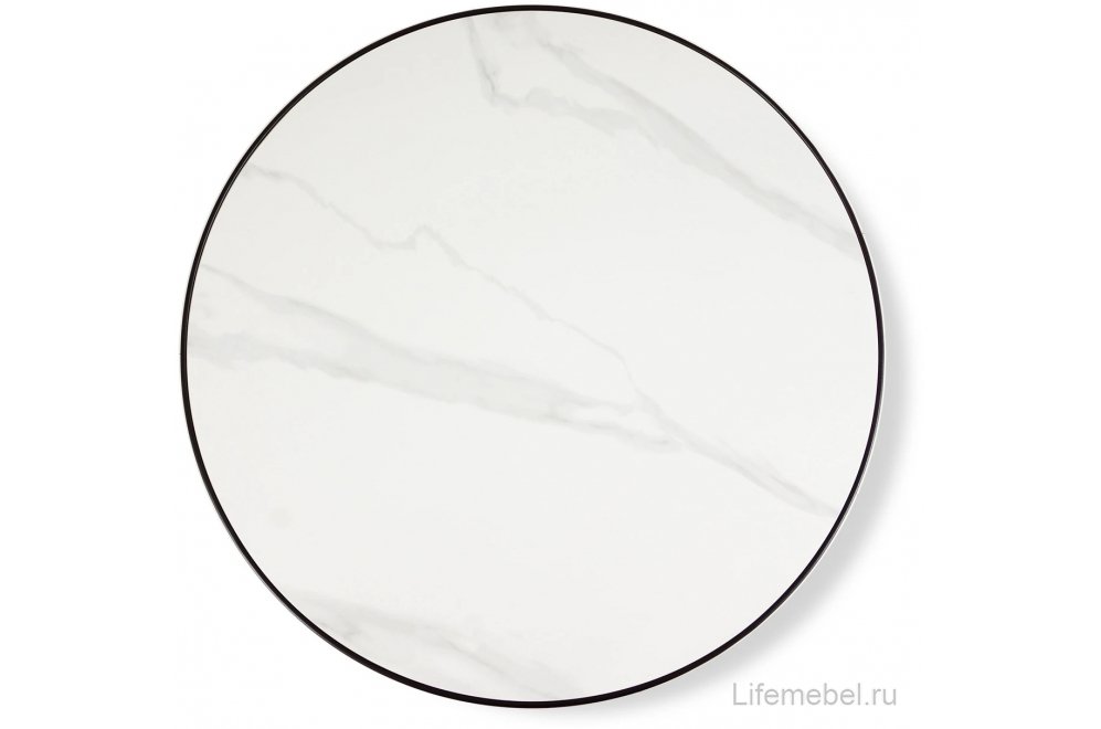 Столик журнальный Aweto major белый / черный