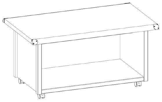 Журнальный стол Magellan дуб саттер