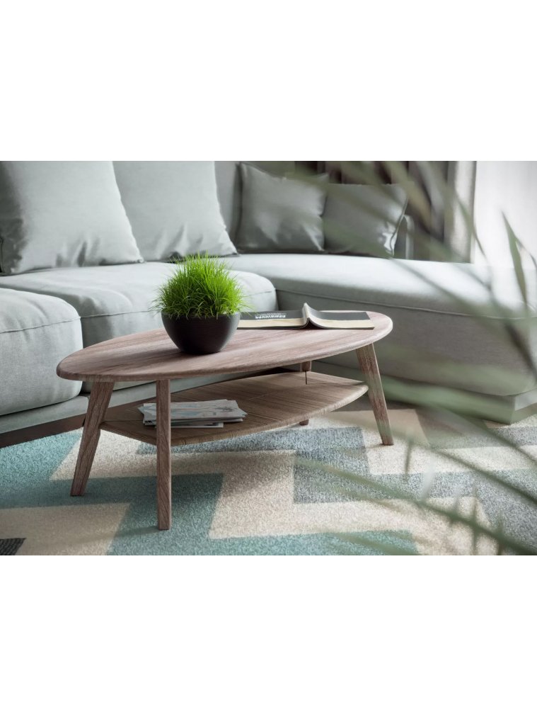 Журнальный стол Серфинг грецкий орех / акация