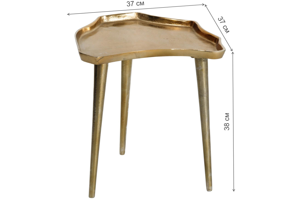 Журнальный столик Abe бронзовый