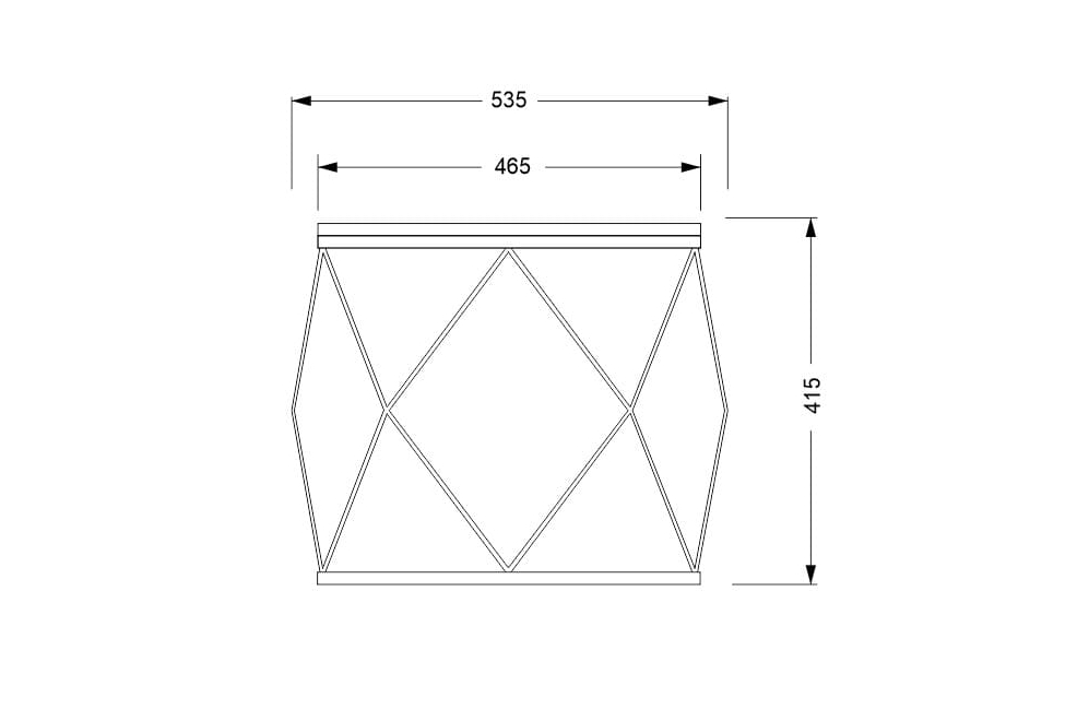 Журнальный столик Арена белый