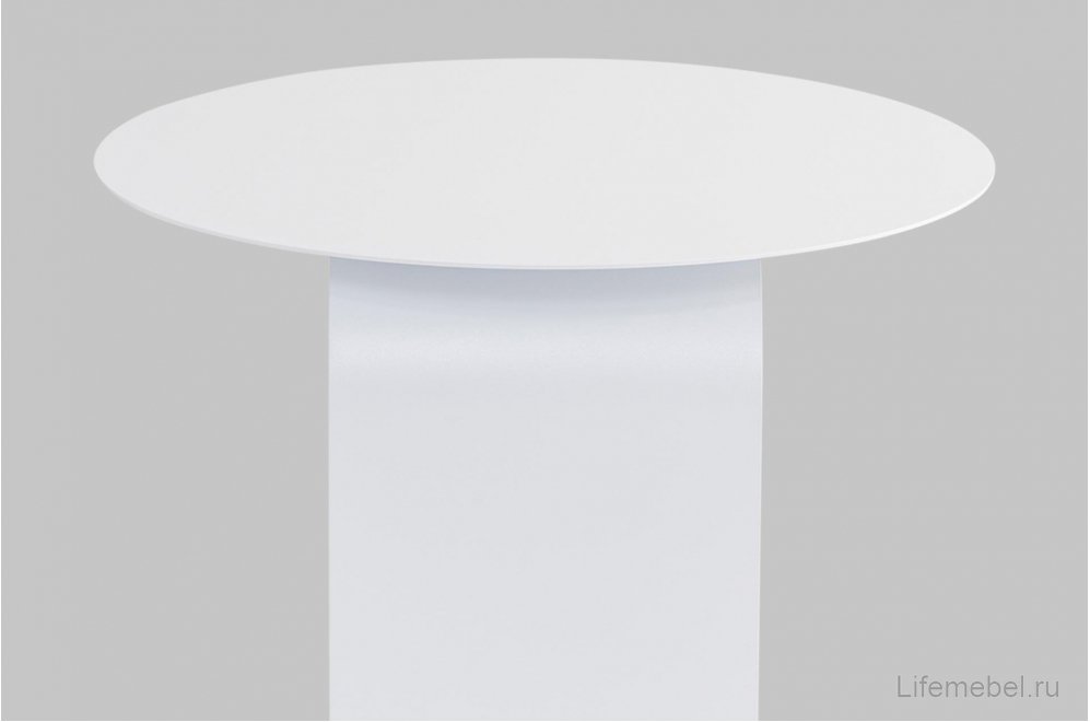 Журнальный столик Мэлвуд металл белый