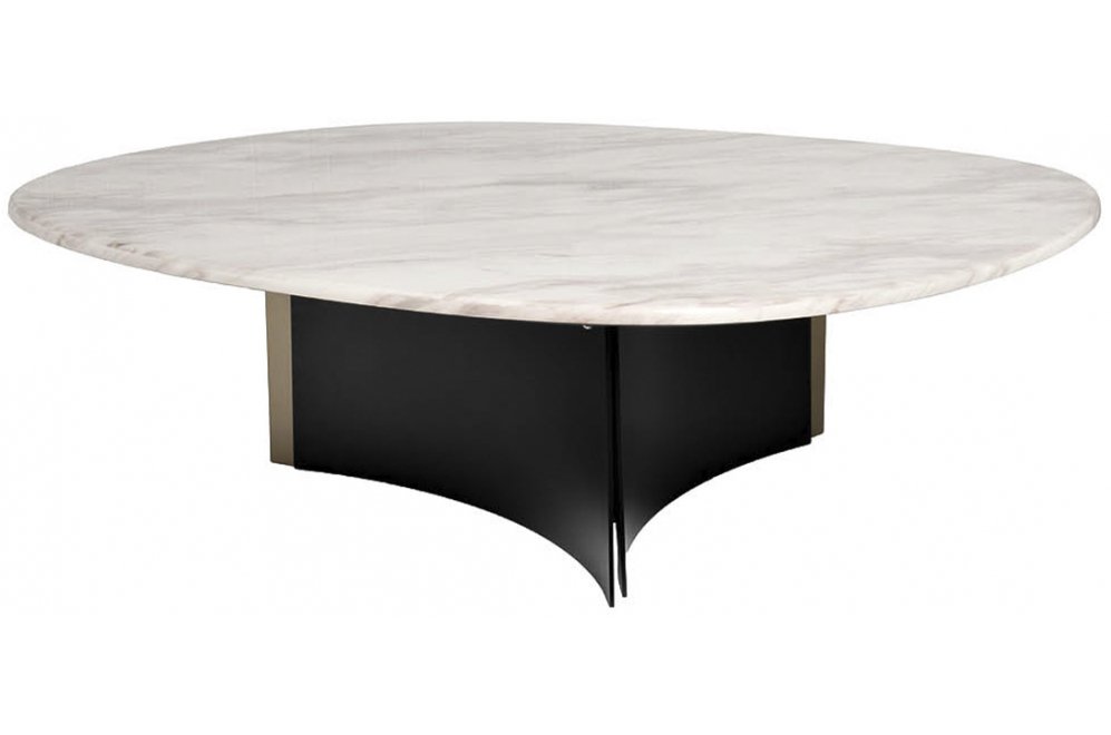 Журнальный столик Брайс светло-серый / черный