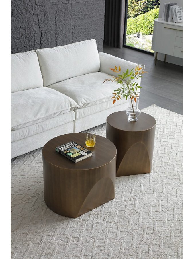 Журнальный столик CT6105-3I бронза