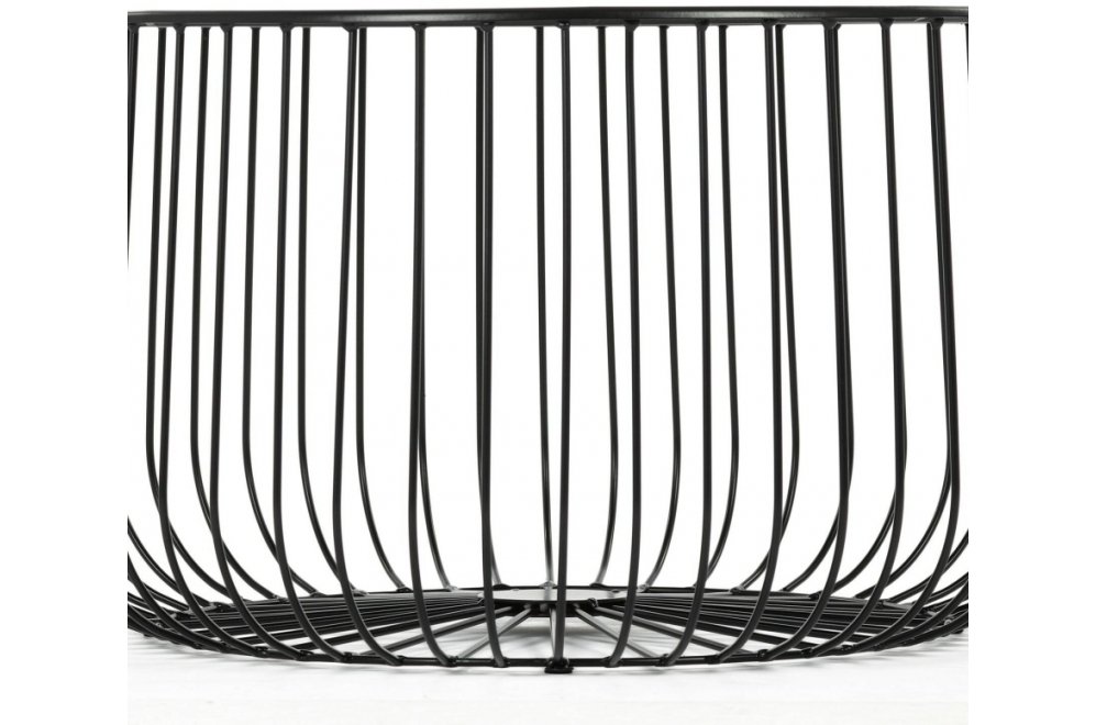Журнальный столик Flat cage 65 черный