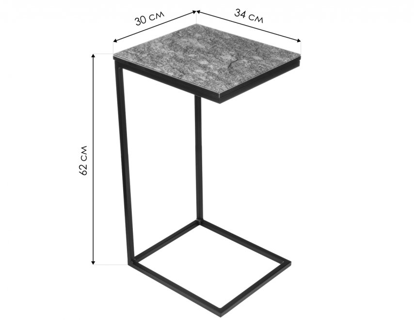 Журнальный столик Геркулес дуб велингтон