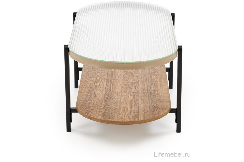 Журнальный столик Kamala прозрачное стекло