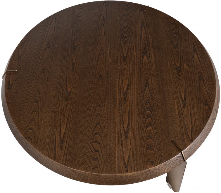 Журнальный столик Идальго коричневый / бронза