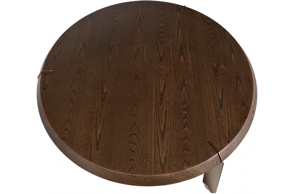 Журнальный столик Идальго коричневый / бронза