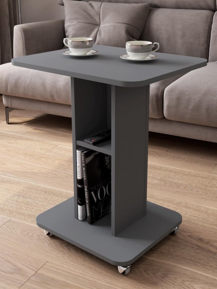 Журнальный столик К-31 серый графит