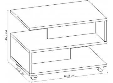 Журнальный столик Лабиринт-1 СЖ.019.700-00