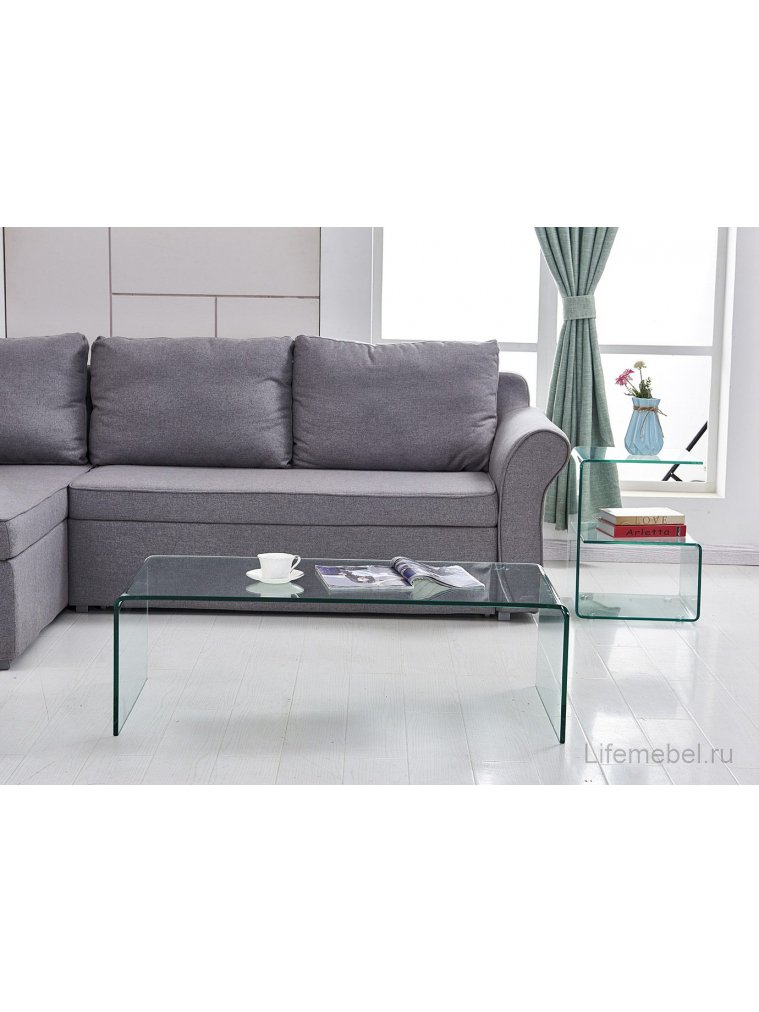 Журнальный столик F-006K прозрачный