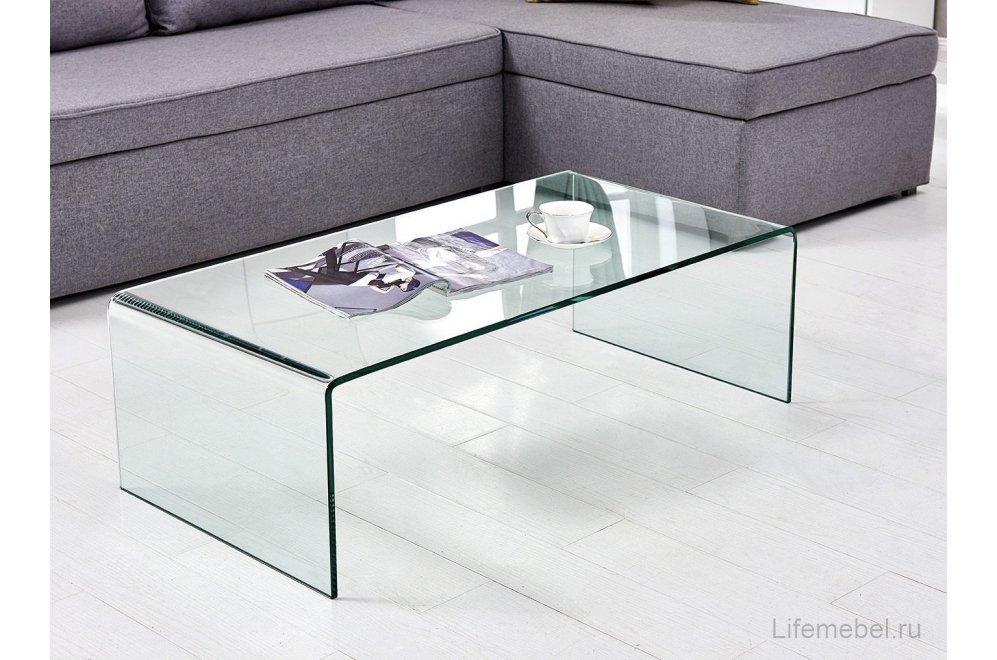 Журнальный столик F-006K прозрачный